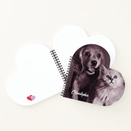 Hond en Kat, Gepersonaliseerd Opzoeken Notitieboek