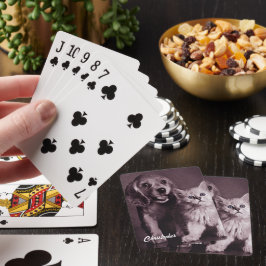 Hond en Kat, Gepersonaliseerd Opzoeken Pokerkaarten