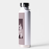 Hond en Kat, Gepersonaliseerd Opzoeken Waterfles (Links)