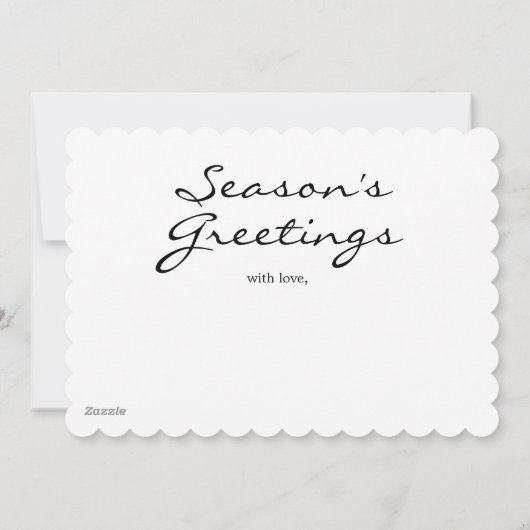 Hond en Kat in het Rode Pet van Kerstmis Feestdagenkaart (Achterkant)