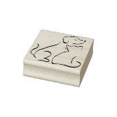 hond en kat kunst stempel (Stempel)
