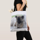Hond En Kat Liefde  Tote Bag (Dichtbij)