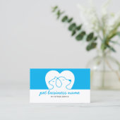 Hond En Kat Logo Visitekaartje (Staand voorkant)