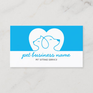 Hond En Kat Logo Visitekaartje