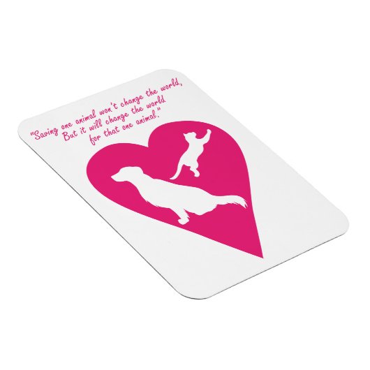 Hond en kat magneet (Rechterzijde)