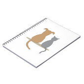 Hond en kat notitieboek (Linkerzijde)
