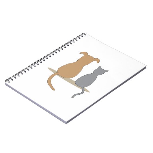 Hond en kat notitieboek (Linkerzijde)