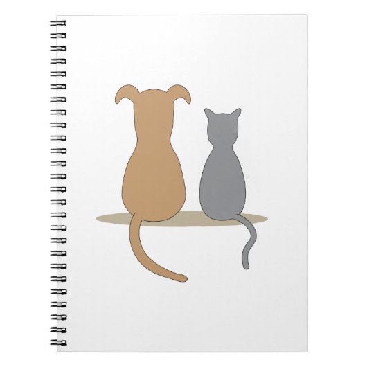 Hond en kat notitieboek (Voorkant)