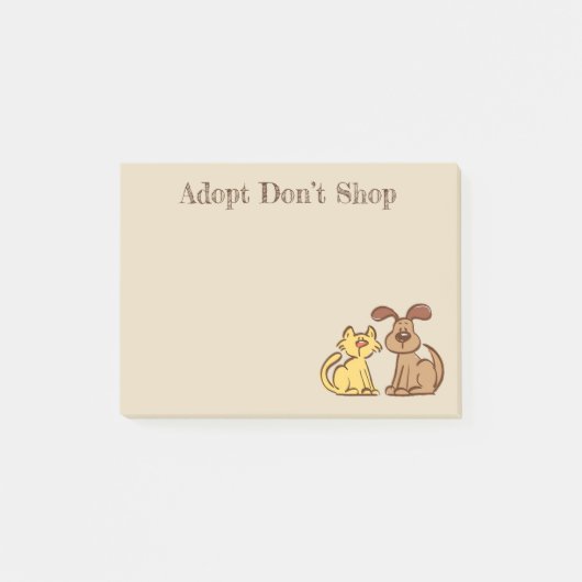 Hond en Kat Post-It Notities Post-it® Notes (Voorkant)