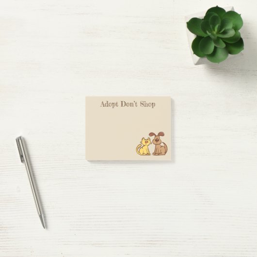 Hond en Kat Post-It Notities Post-it® Notes (Kantoor)