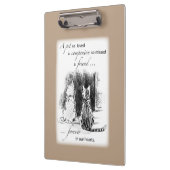 Hond- en kattenblik in het raam, Pet Sympathie Klembord (Links)