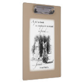 Hond- en kattenblik in het raam, Pet Sympathie Klembord (Rechts)