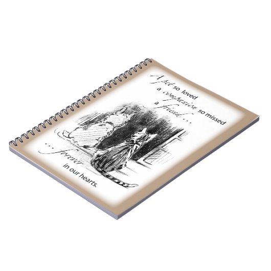 Hond- en kattenblik in het raam, Pet Sympathie Notitieboek (Linkerzijde)