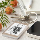 Hond- en kattenblik in het raam, Pet Sympathie Sleutelhanger (Voorkant Rechts)