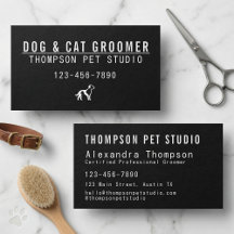 Hond- en katverzorger Modern Krachtig Professionee