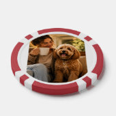 Hond en koffie poker chips (Enkel)