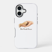 Hond en Menselijke Hand Phonehoes – Beste Vrienden