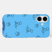 Hond en Poot iPhone / iPad case (Achterkant (horizontaal))