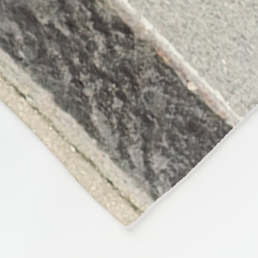 Hond- en regenbooggraffiti fleece deken (Hoek)