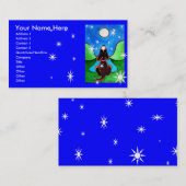 Hond en Sterren Visitekaartje (Voorkant / Achterkant)