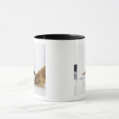 Hond en tafel mok (Midden)