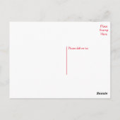 Hond- en tantaarns briefkaart (Achterkant)