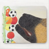 Hond en tomaten muismat (Voorkant)