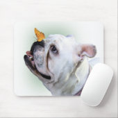 Hond en vlinder muismat (Met muis)