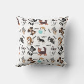 Hond en Woof Kussen (Achterkant)