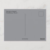 Hond en Zonnehond in Archydal Saskatchewan Nederla Briefkaart (Achterkant)