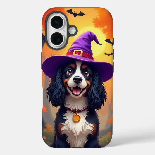 Hond Feestelijke Pompoen Pup & Knusse Herfst Sfeer Case-Mate iPhone Case (Achterkant)