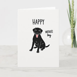 Hond Fijne Moederdag Kunstkaart Kaart