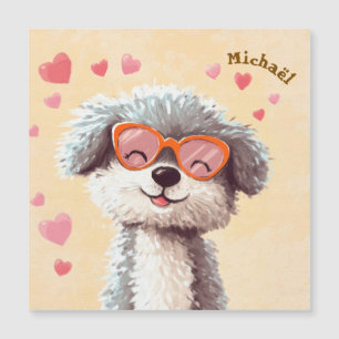 Hond Fijne Valentijnsdag Hart Kinderen School