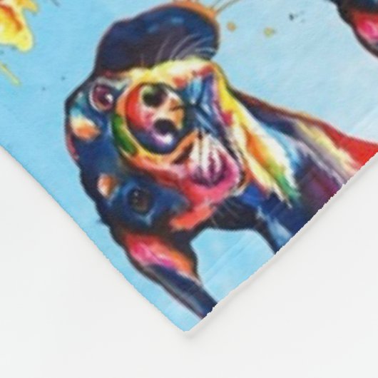 Hond Fleece Deken (Hoek)