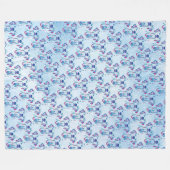 Hond Fleece Deken (Voorkant (Horizontaal))