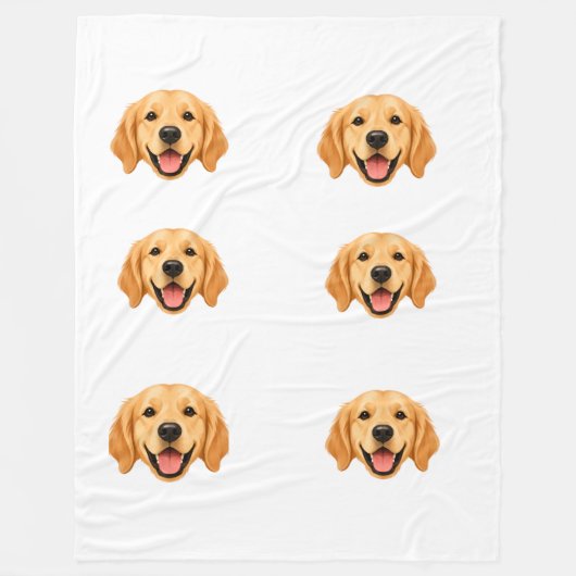 hond fleece deken (Voorkant)