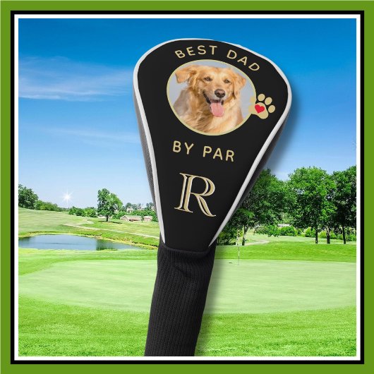 Hond Foto Beste Pap Door Par Custom Monogram Golfheadcover