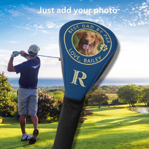 Hond Foto Beste Papa Door Par Maatwerk Monogram Golfheadcover