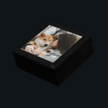 Hond foto cadeau voor mama vader van de hond aande cadeaudoosje<br><div class="desc">Een aandenken kerstcadeau doos van uw hond,  met uw geliefde huisdier of huisdieren foto. Vervang deze voorbeeldfoto door een foto van je lieve hond.</div>