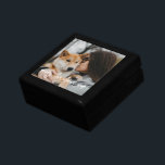 Hond foto cadeau voor mama vader van de hond aande cadeaudoosje<br><div class="desc">Een aandenken kerstcadeau doos van uw hond,  met uw geliefde huisdier of huisdieren foto. Vervang deze voorbeeldfoto door een foto van je lieve hond.</div>