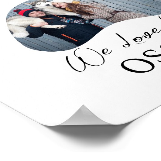 Hond Foto Collage Pet Memorial Gepersonaliseerde P Poster (Hoek)