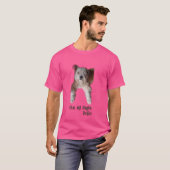 Hond ,Foto en naam , T-shirt (Voorkant volledig)