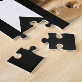 Hond Foto Gepersonaliseerde Jigsaw Puzzel (Zijkant)
