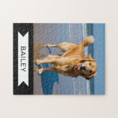 Hond Foto Gepersonaliseerde Jigsaw Puzzel (Horizontaal)