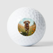 Hond foto huisdier golfballen (Voorkant)