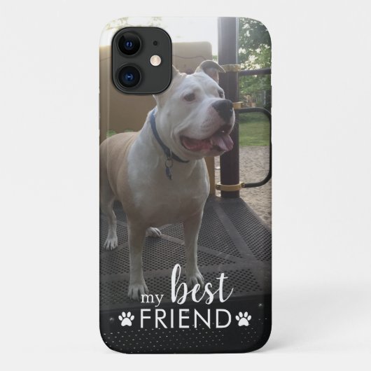 Hond Foto Mijn Beste Vriend Case-Mate iPhone Case (Achterkant)