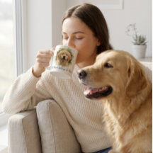 Hond Foto Mok, Mijn Hart Is Van
