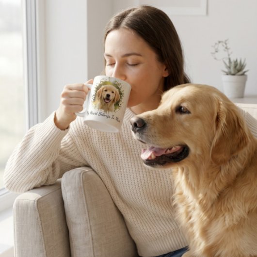 Hond Foto Mok, Mijn Hart Is Van Koffiemok