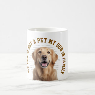 Hond Foto Mok Op Maat Niet Een Huisdier Mijn Hond