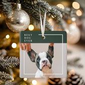 Hond Foto Ornament | Beste Hond Ooit Modern